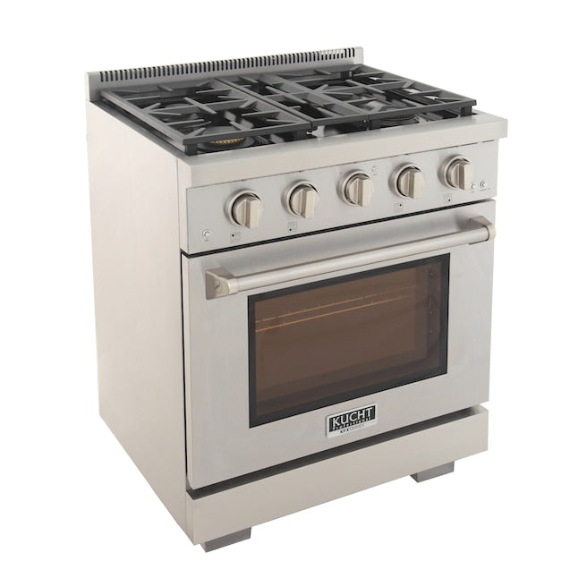 Kucht Professional 30 in. 4.2 cu ft. Propane Gas Range, KFX300/LP-S