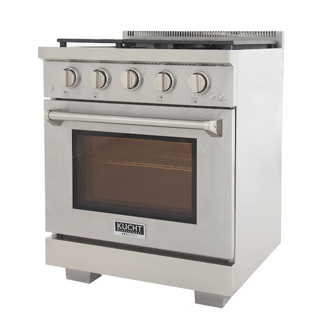 Kucht Professional 30 in. 4.2 cu ft. Natural Gas Range, KFX300-S