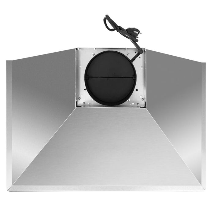 Cosmo Package - 30" Gas Range, Wall Mount Range Hood, Dishwasher and Wine Cooler, COS-4PKG-096