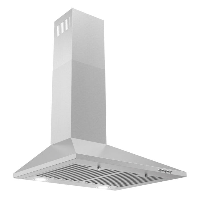 Cosmo 24" 220 CFM Convertible Wall Mount Range Hood with Push Button Controls, COS-6324EWH