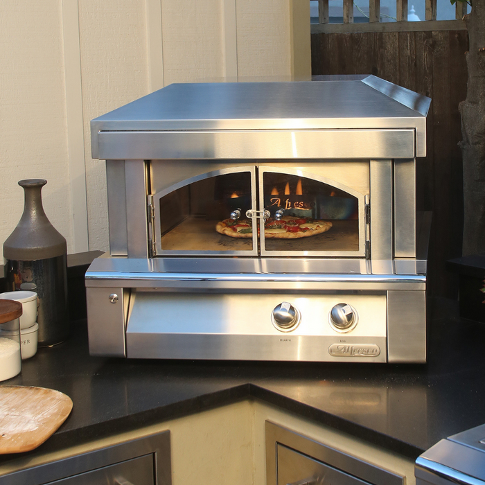 Alfresco 30-Inch Countertop Outdoor Pizza Oven Plus - AXE-PZA-LP/NG