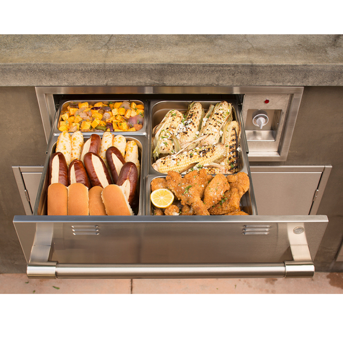 Alfresco 30-Inch Electric Warming Drawer - AXEWD-30