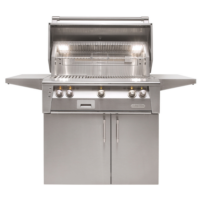 Alfresco ALXE 36-Inch Freestanding Gas Grill with Sear Zone Burner & Rotisserie - ALXE-36SZC-LP/NG