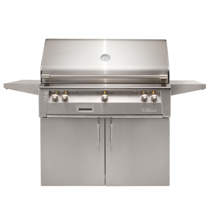 Alfresco ALXE 42-Inch Freestanding Gas Grill with Rotisserie - ALXE-42C-LP/NG