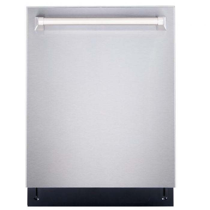 Cosmo Package - 30" Electric Range, Wall Mount Range Hood, Refrigerator with Ice Maker and Dishwasher, COS-4PKG-012