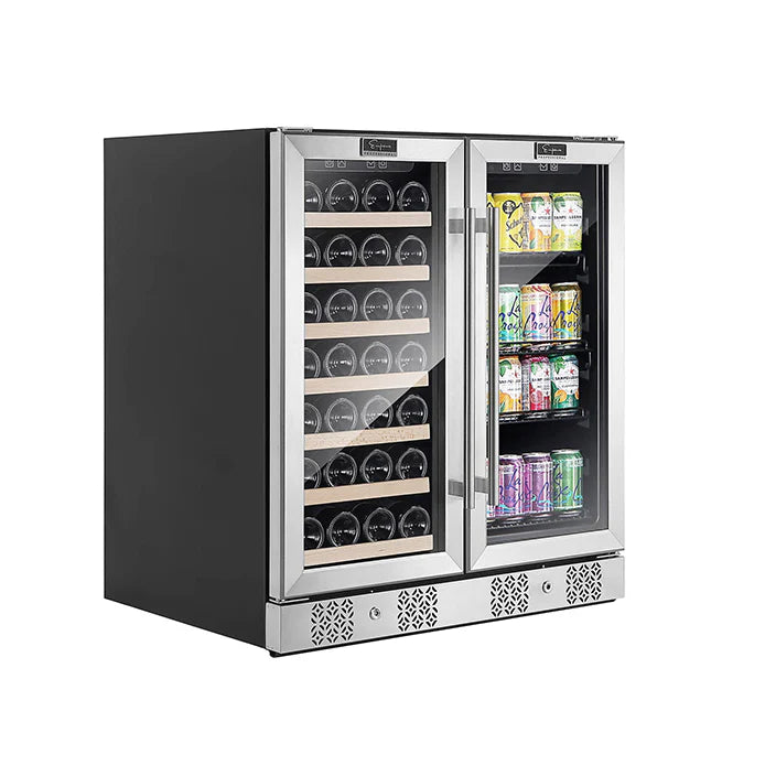 Empava Dual Zone Wine & Beverage Cooler Fridge - EMPV-BR04D