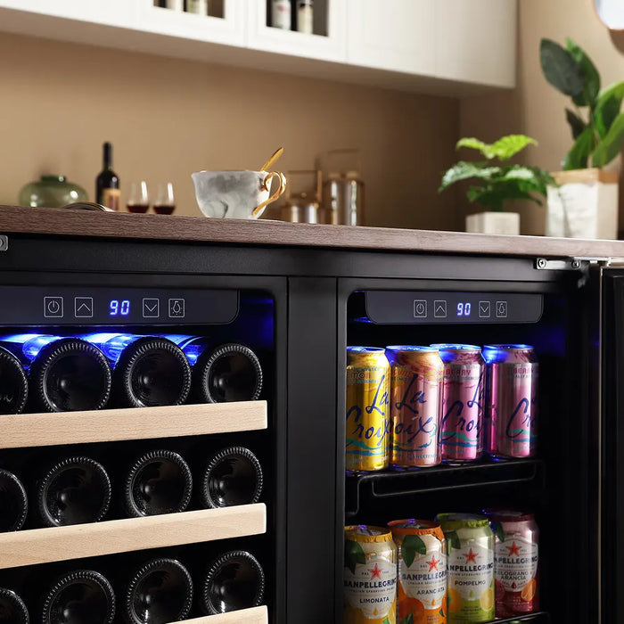 Empava Dual Zone Wine & Beverage Cooler Fridge - EMPV-BR04D