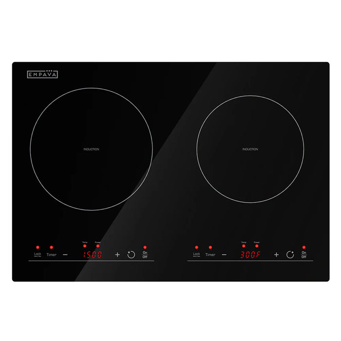 Empava 12 In. Induction Cooktop with 2 burners - EMPV-IDC12B2