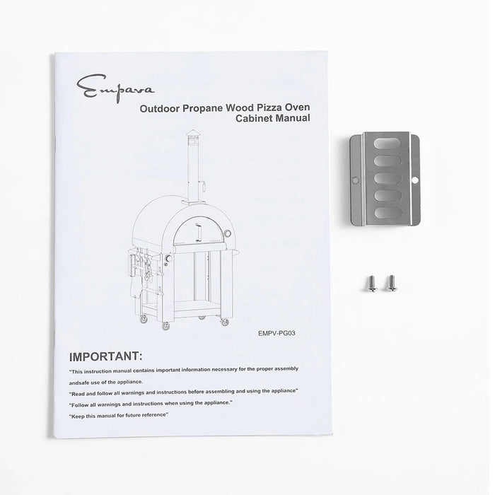 Empava Outdoor Wood Fired and Gas Pizza Oven - EMPV-PG03