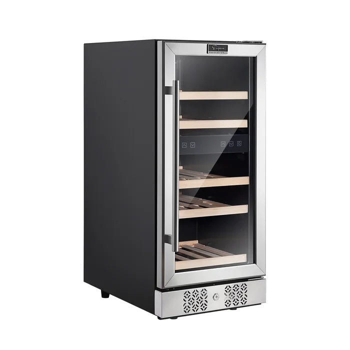 Empava 15" 29 Bottle Dual Zone Wine Cooler, EMPV-WC02D