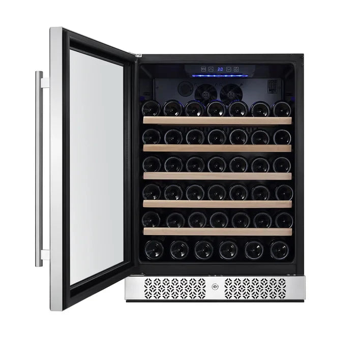 Empava 24" 52 Bottle Wine Cooler, EMPV-WC03S