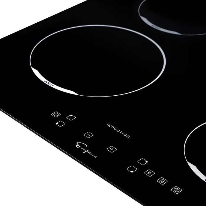 Empava 24" Built-In Induction Cooktop with 4 Elements, EMPV-24EC03