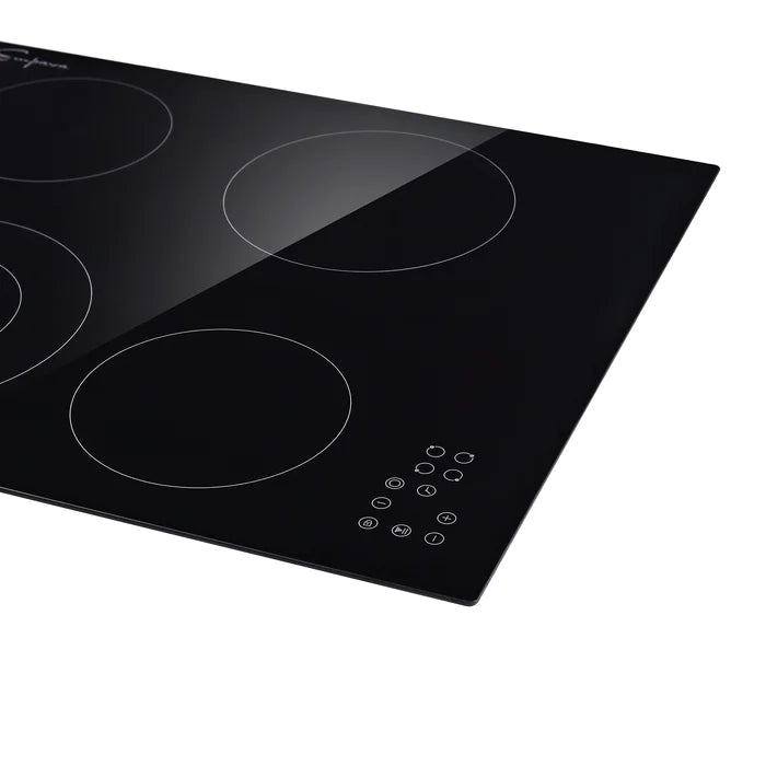 Empava 24" Electric Smooth Surface Radiant Cooktop with 4 Elements, EMPV-24REC11