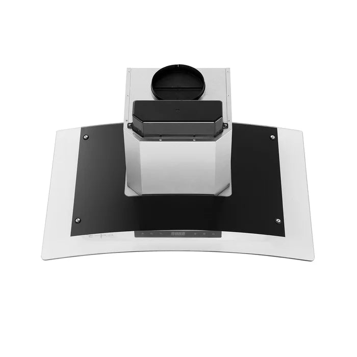 Empava Appliance Package-Empava 30" Air Fry Electric Oven, Empava 30" Cooktop, Empava 30" Convertible Vent Wall Mount Range Hood, AP-EMPV-30WO04-3