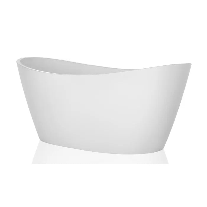 Empava 59" Freestanding Soaking Bathtub, EMPV-59FT1518