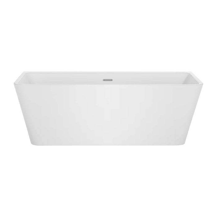 67" Freestanding Soaking Tub with Center Drain - EMPV-67FT1516