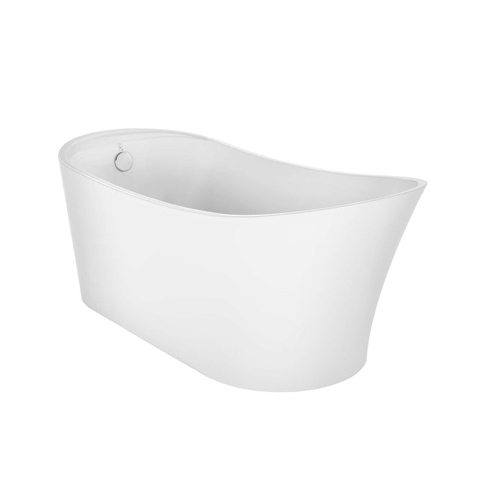 67" Freestanding Soaking Tub with Left Drain - EMPV-67FT1528