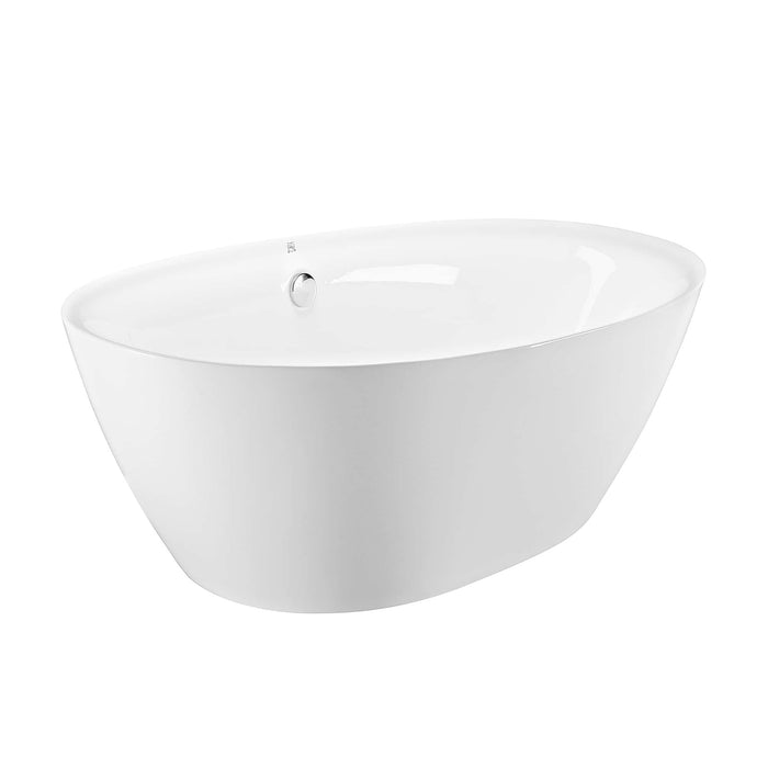 71" Freestanding Soaking Tub with Center Drain - EMPV-71FT1503