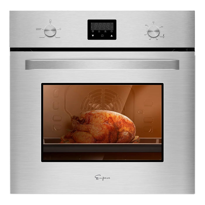 Empava 24" Single Propane Gas Wall Oven - 2.3 cu. ft., EMPV-24WO11L