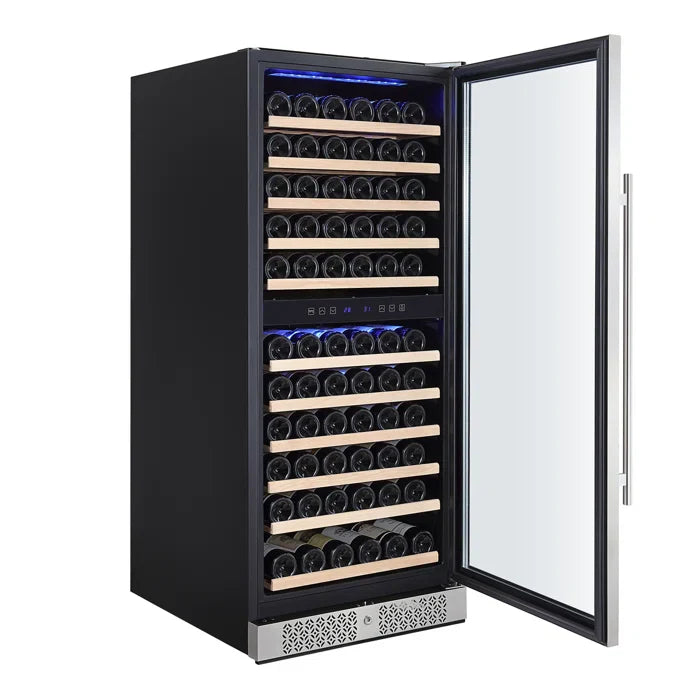 Empava 24" 116 Bottle Dual Zone Wine Cooler, EMPV-WC06D