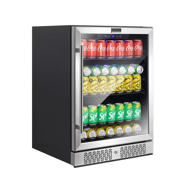 Empava 24" 140 Can Beverage Cooler, EMPV-BR02S