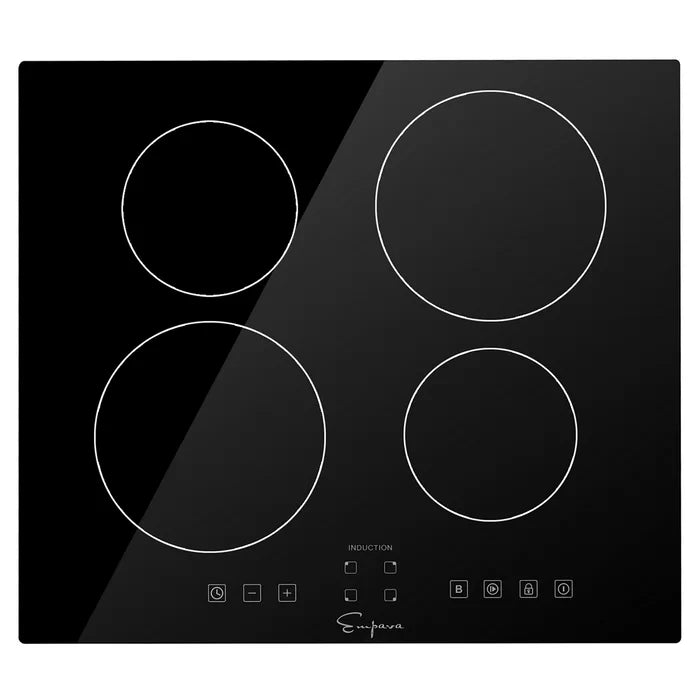 Empava 24" Built-In Induction Cooktop with 4 Elements, EMPV-IDC24