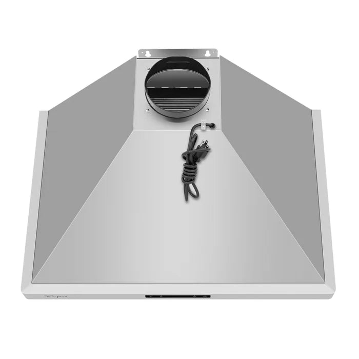 Empava 30" 380 CFM Wall Mount Range Hood in Stainless Steel, EMPV-30RH03