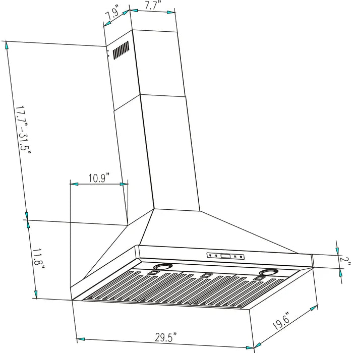 Empava Appliance Package-Empava 24" Natural Gas Oven, Empava 30" Cooktop, Empava 30" Wall Mount Range Hood, AP-EMPV-24WO09