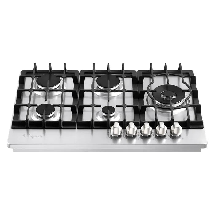 Empava 30" Stainless Steel Built-In Cooktop with 5 Gas Burners, EMPV-30GC38