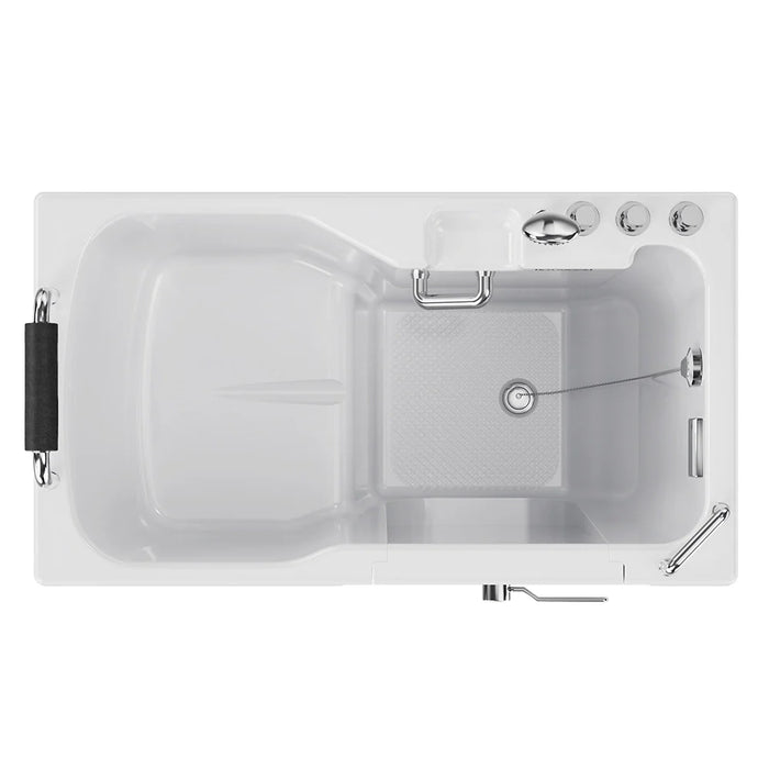 54" Alcove Soaking Walk-in Tub with Right Drain - EMPV-54WIT09