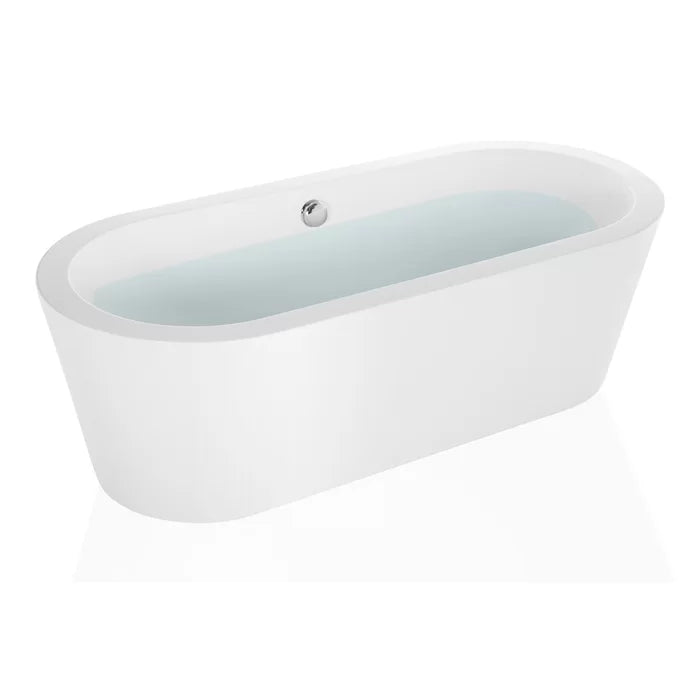 Empava 59" Freestanding Soaking Bathtub, EMPV-59FT1505