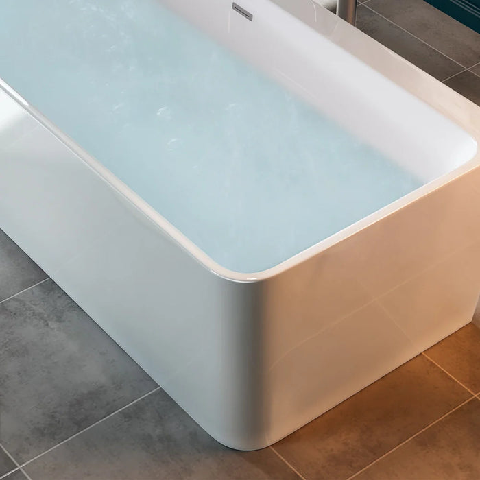 67" Freestanding Soaking Tub with Center Drain - EMPV-67FT1516