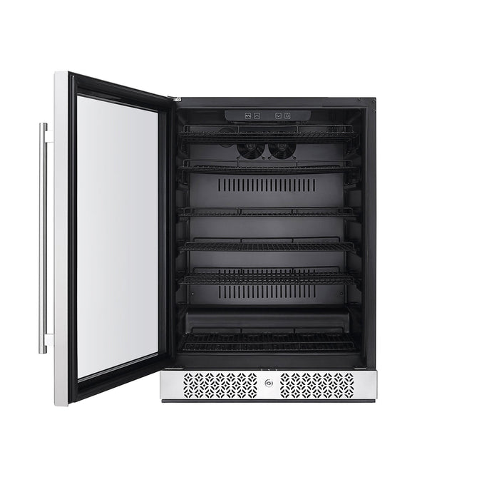 Empava 24 Inch Freestanding & Under Counter Beverage Fridge - EMPV-BR02S