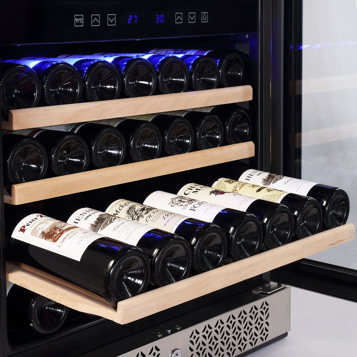 Empava 24 Inch Fridge Dual Zone Wine & Beverage Cooler - EMPV-WC04D