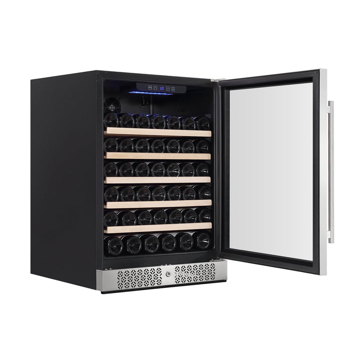 Empava 24 Inch Wine Cooler Wine Fridge 52 Bottles - EMPV-WC03