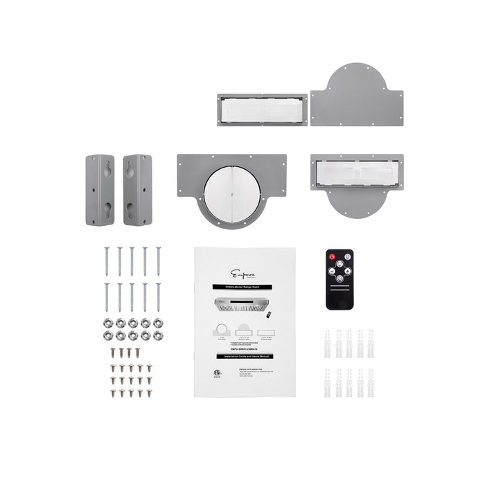 Empava 30 In. 500 CFM Ducted Under Cabinet Range Hood - EMPV-30RH13