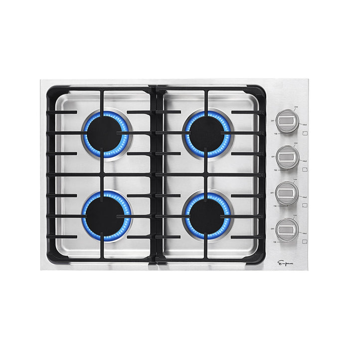 Empava 30 in. Built-in Stainless Steel Gas Cooktop - EMPV-30GC33