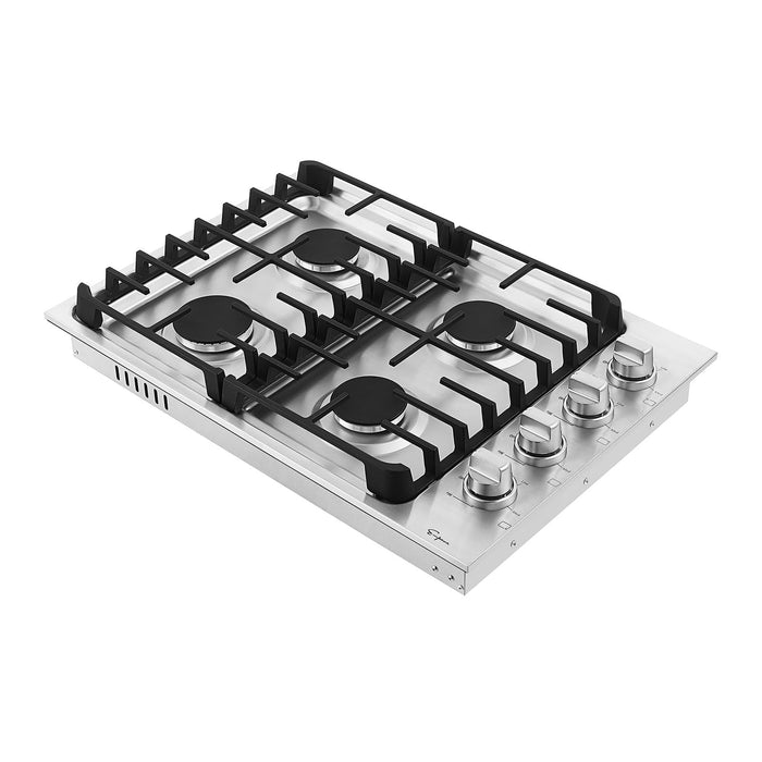 Empava 30 in. Built-in Stainless Steel Gas Cooktop - EMPV-30GC33