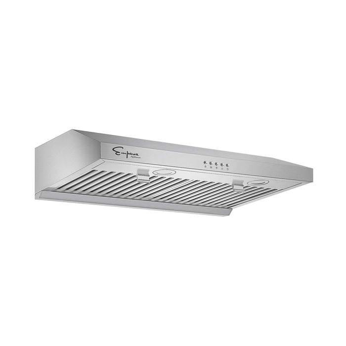Empava 30 in. Kitchen 400 CFM Ultra Slim Ducted Under Cabinet Range Hood