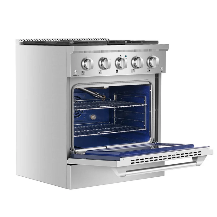 2 PCS / 30" Gas Range & 30" Range Hood-30RH01 & 30GR07
