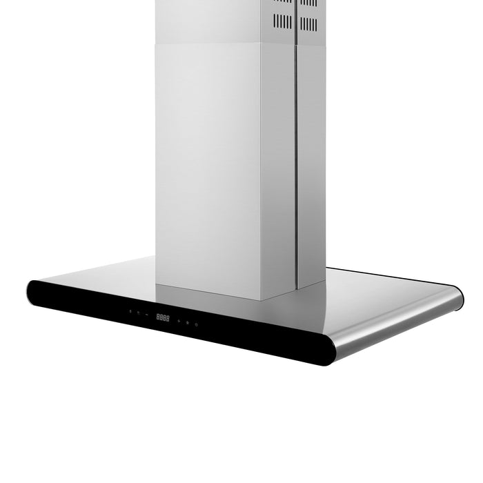 Empava 36 in. 400 CFM Island Ducted Range Hood - EMPV-36RH10