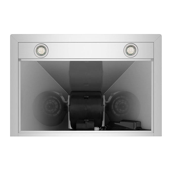 Empava 36 in. 400 CFM Kitchen Island Wall Mount Ducted Range Hood - EMPV-36RH09