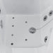 Empava 54inch Alcove Inline Heater Whirlpool Walk-in Tub