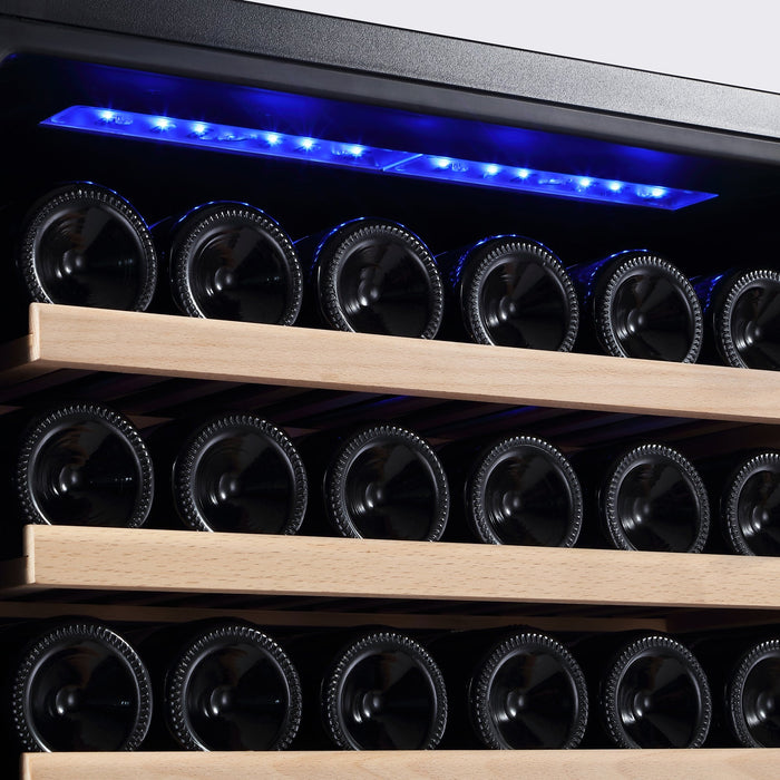 Empava 55" Tall Dual Zone 100 Bottle Wine Fridge - EMPV-WC06D