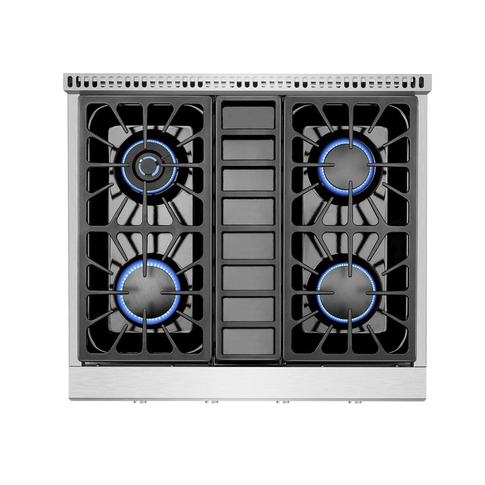 Empava Pro-style 30 in. Slide-in Gas Cooktop - EMPV-30GC30