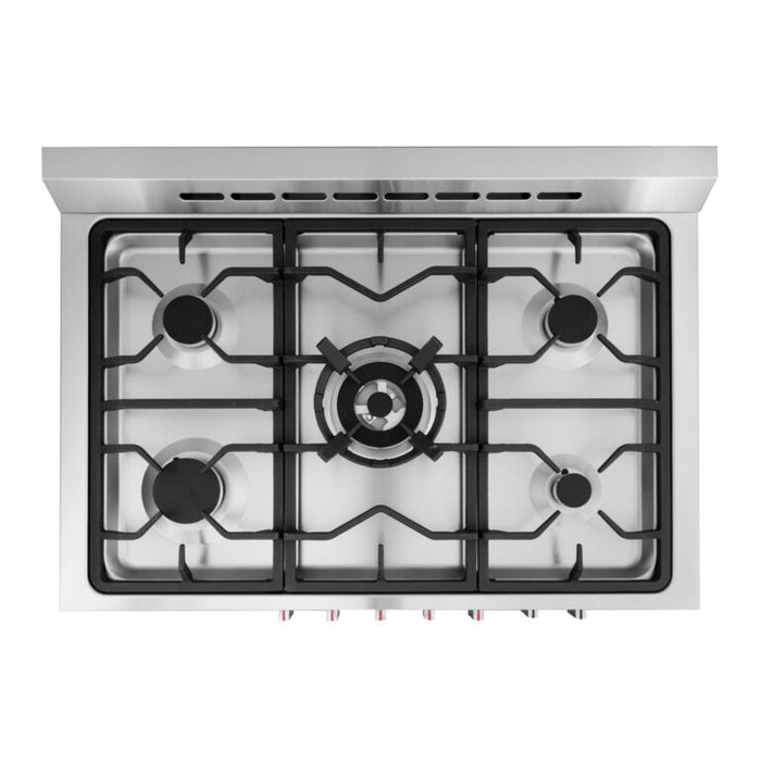 Cosmo Package - 36" Dual Fuel Range, Wall Mount Range Hood, Refrigerator with Ice Maker and Dishwasher, COS-4PKG-080