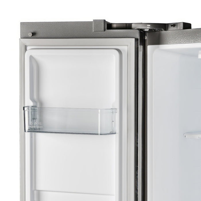 Forno 33 in. 15.62 cu.ft. French Door Refrigerator in Stainless Steel, FFRBI1805-33SB