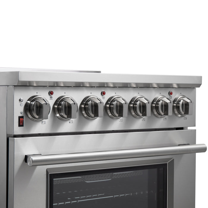 Forno 30" Freestanding Electric Range with 5 Elements, FFSEL6020-30