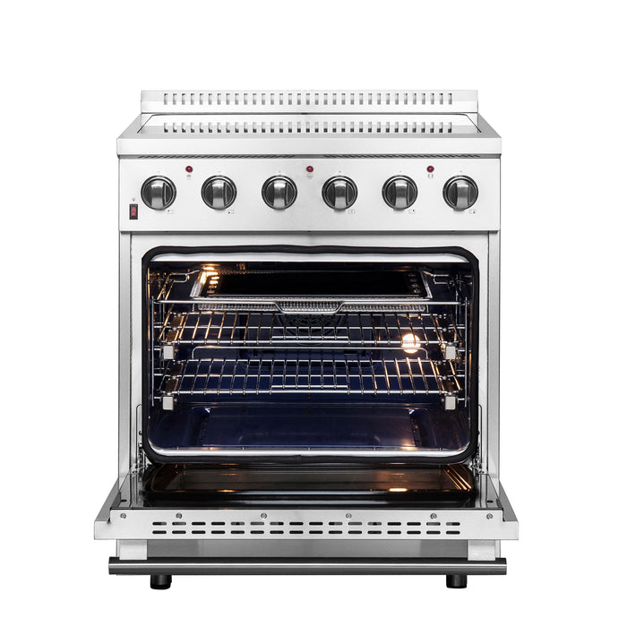 Forno 30" Freestanding Electric Range in Stainless Steel, FFSEL6083-30