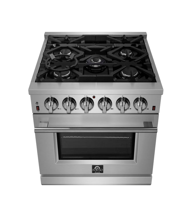 Forno 30″ Freestanding Gas Range with 5 Burners, FFSGS6239-30